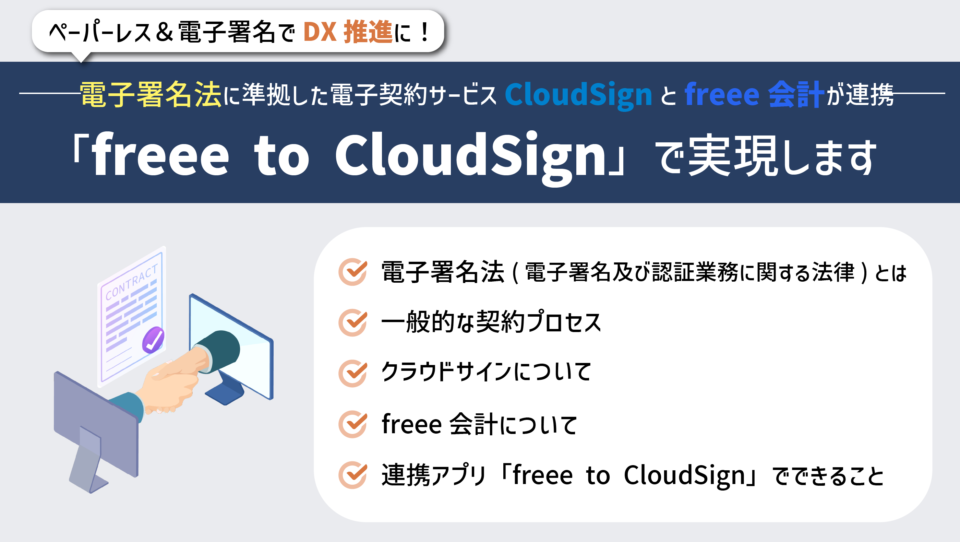 freee to CloudSign